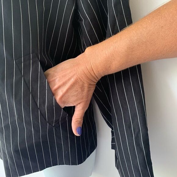 Lauren Ralph Lauren Linen Cotton Pinstripe Jacket - Picture 7 of 15